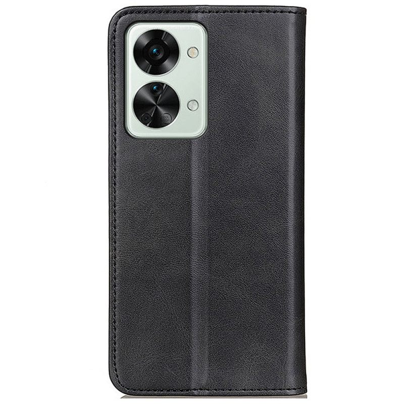 Κάλυμμα OnePlus Nord 2T 5G Split Leather