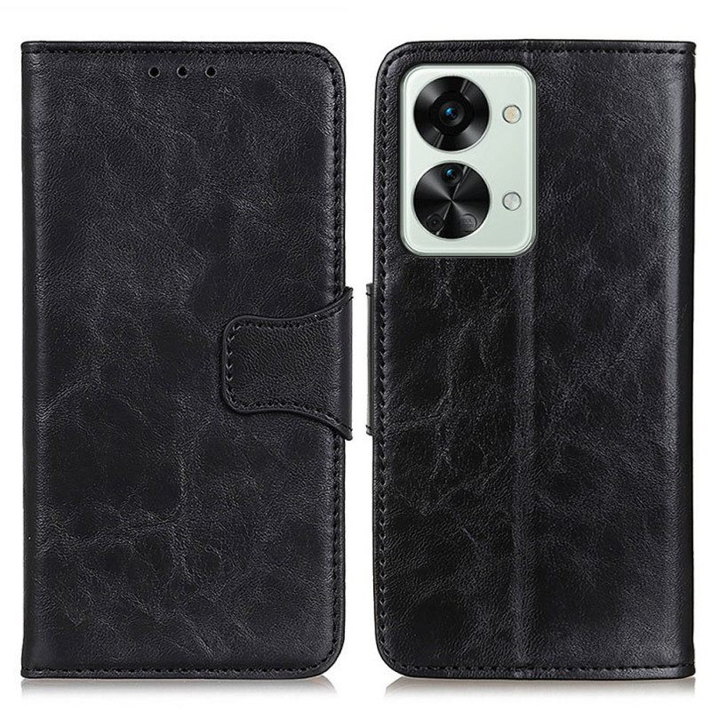 Κάλυμμα OnePlus Nord 2T 5G Vintage Split Leather