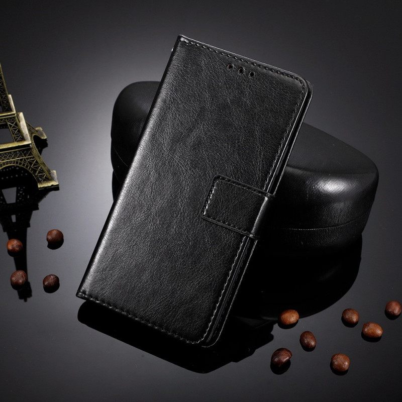 Θήκη Flip OnePlus Nord 2T 5G με κορδονι Faux Leather Flashy Με Λουράκι