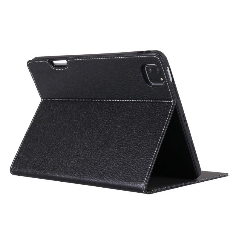 Θήκη Flip iPad Pro 11" (2021) Gebei Faux Leather Lychee