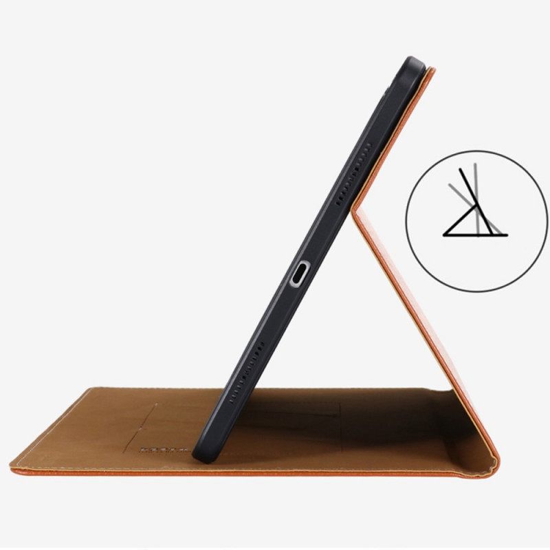 Θήκη Flip iPad Pro 11" (2021) Gebei Faux Leather Lychee