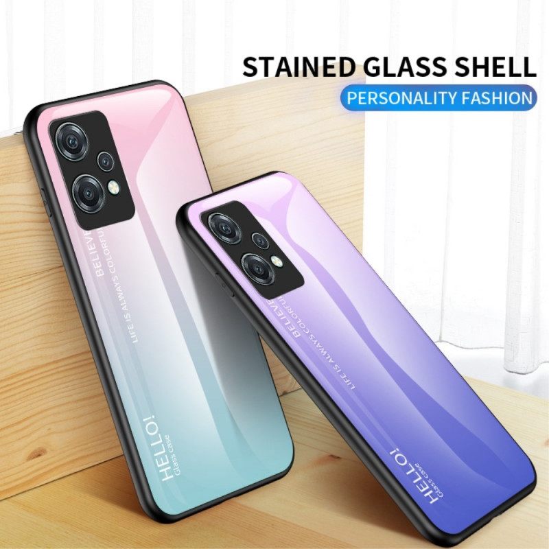 θηκη κινητου OnePlus Nord CE 2 Lite 5G Tempered Glass Γεια Σας