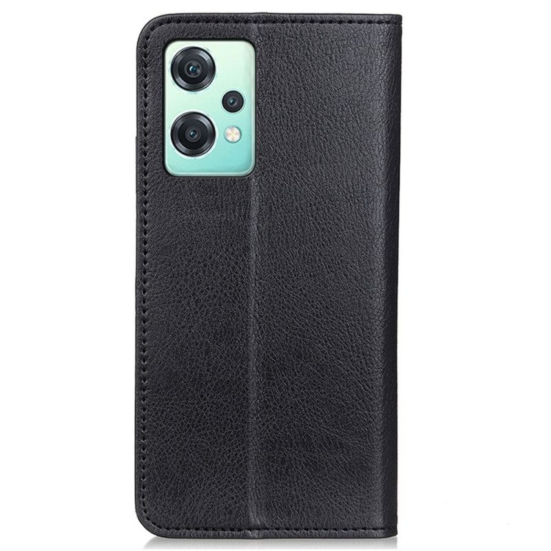 θηκη κινητου OnePlus Nord CE 2 Lite 5G Θήκη Flip Lychee Split Leather