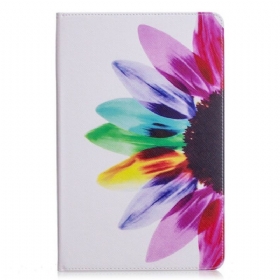 Θήκη Flip Samsung Galaxy Tab S6 Lite Ακουαρέλα Λουλούδι
