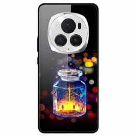 Κάλυμμα Honor Magic 6 Pro Θήκες Κινητών Tempered Glass Wish Bottle