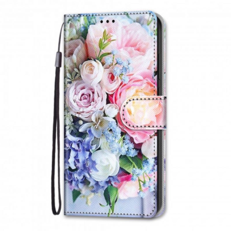 δερματινη θηκη Samsung Galaxy S21 Ultra 5G Floral Wonder