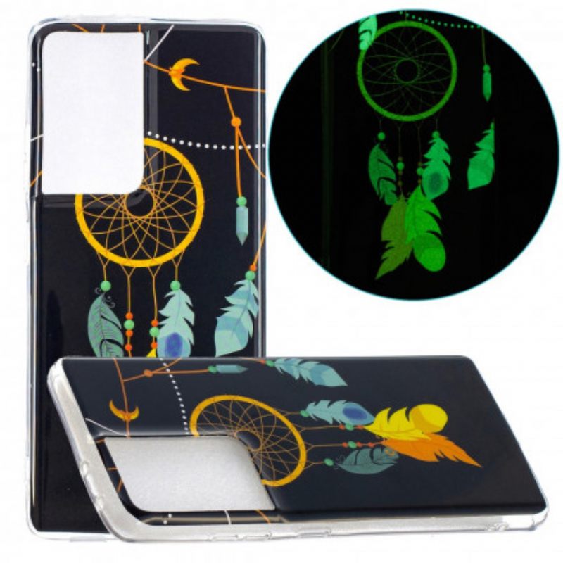 θηκη κινητου Samsung Galaxy S21 Ultra 5G Fluorescent Dream Catcher