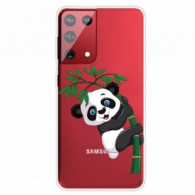 θηκη κινητου Samsung Galaxy S21 Ultra 5G Panda Στο Μπαμπού