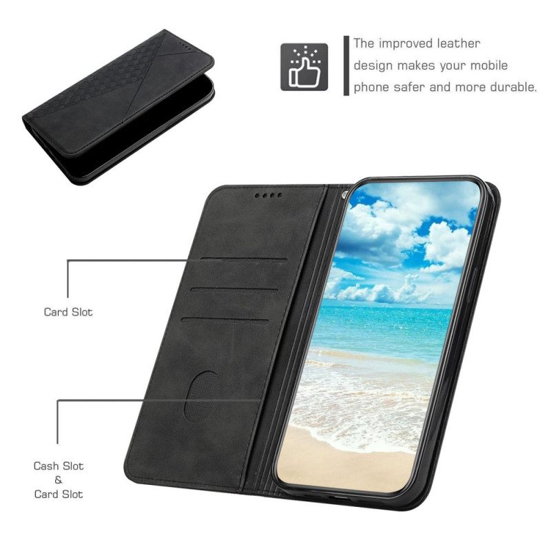 θηκη κινητου Samsung Galaxy S21 Ultra 5G Θήκη Flip Εφέ Geo Leather