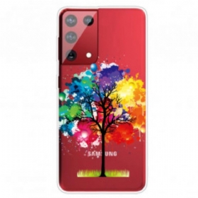 Θήκη Samsung Galaxy S21 Ultra 5G Ακουαρέλα Δέντρο