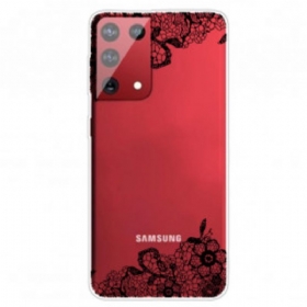 Θήκη Samsung Galaxy S21 Ultra 5G Λεπτή Δαντέλα