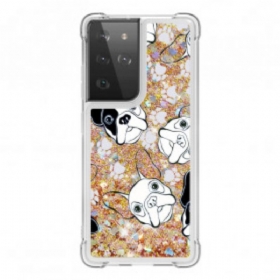 Θήκη Samsung Galaxy S21 Ultra 5G Mr Dog Sequins