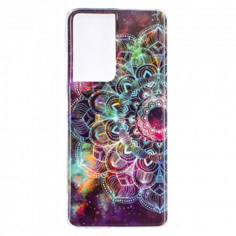 Θήκη Samsung Galaxy S21 Ultra 5G Σειρά Fluorescent Floral