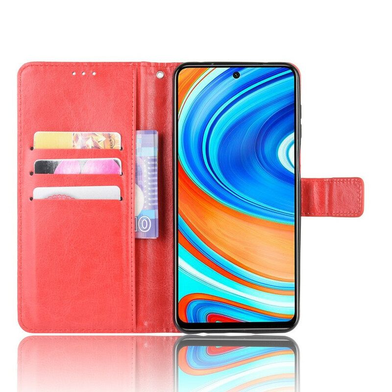 Κάλυμμα Xiaomi Redmi Note 9S / 9 Pro Λαμπερό Ψεύτικο Δέρμα