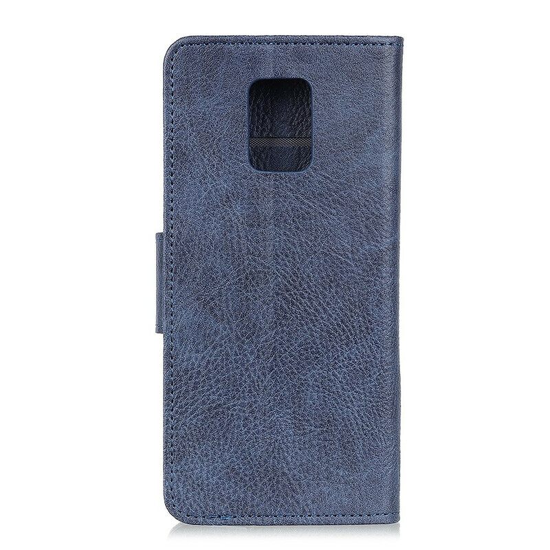 Κάλυμμα Xiaomi Redmi Note 9S / 9 Pro Litchi Ultra Faux Leather