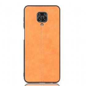 Θήκη Xiaomi Redmi Note 9S / 9 Pro Couture Δερμάτινο Εφέ