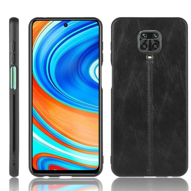 Θήκη Xiaomi Redmi Note 9S / 9 Pro Couture Δερμάτινο Εφέ