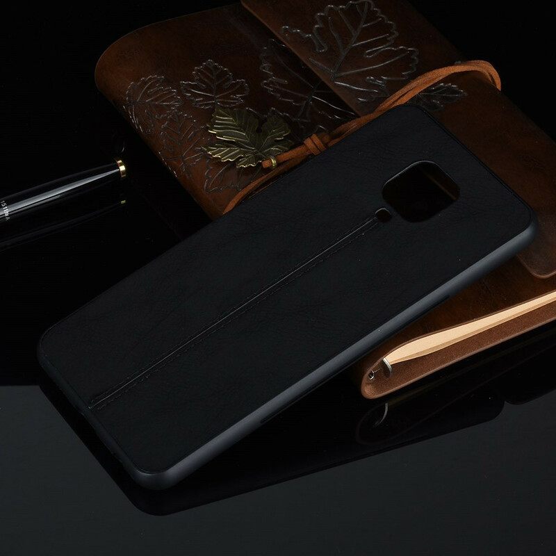 Θήκη Xiaomi Redmi Note 9S / 9 Pro Couture Δερμάτινο Εφέ