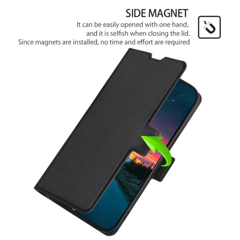 Θήκη Flip Honor Magic 5 Lite Διπλό Κούμπωμα Finesse