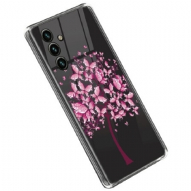 θηκη κινητου Samsung Galaxy A14 / A14 5G Άνευ Ραφής Ροζ Δέντρο