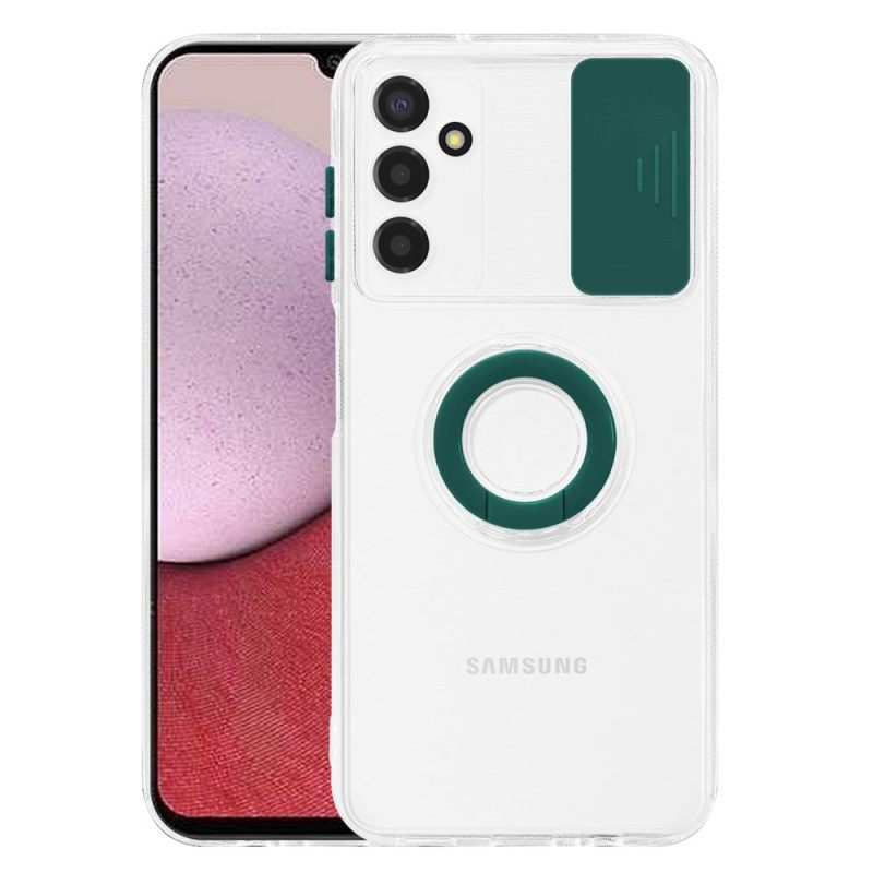 Θήκη Samsung Galaxy A14 / A14 5G Διαφανές Με Ring-support