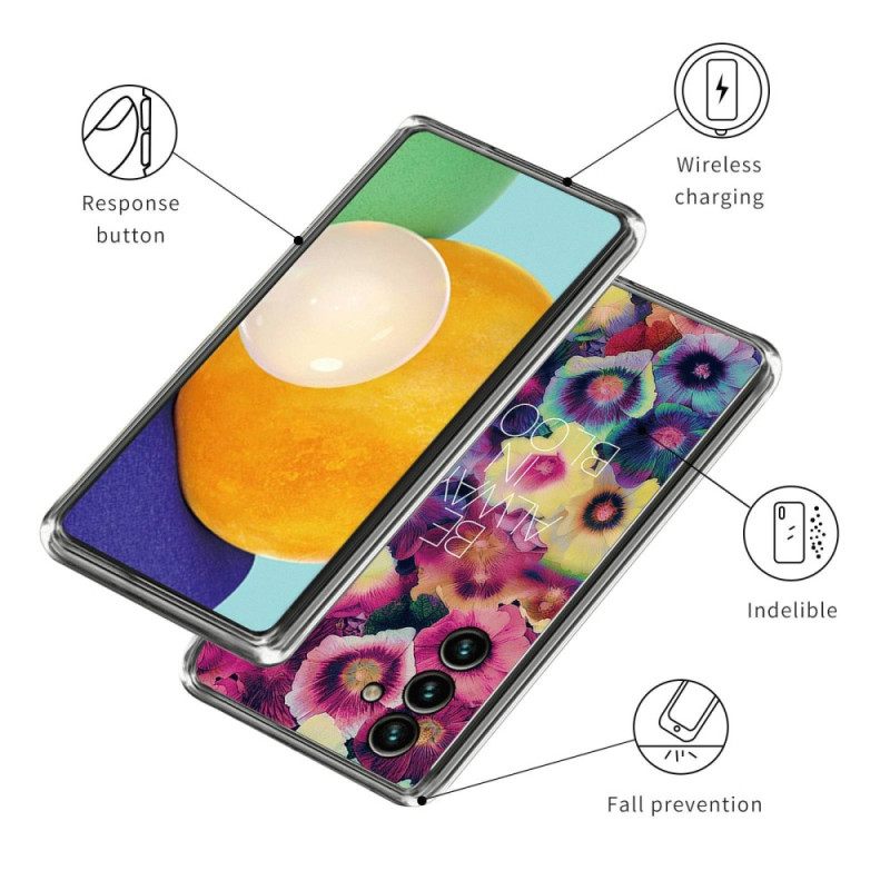 Θήκη Samsung Galaxy A14 / A14 5G Silicone Be Always In Bloom