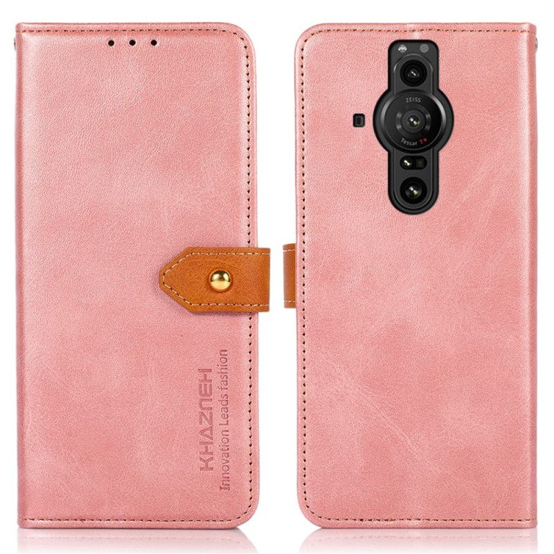 Κάλυμμα Sony Xperia Pro-I Με Khazneh Strap