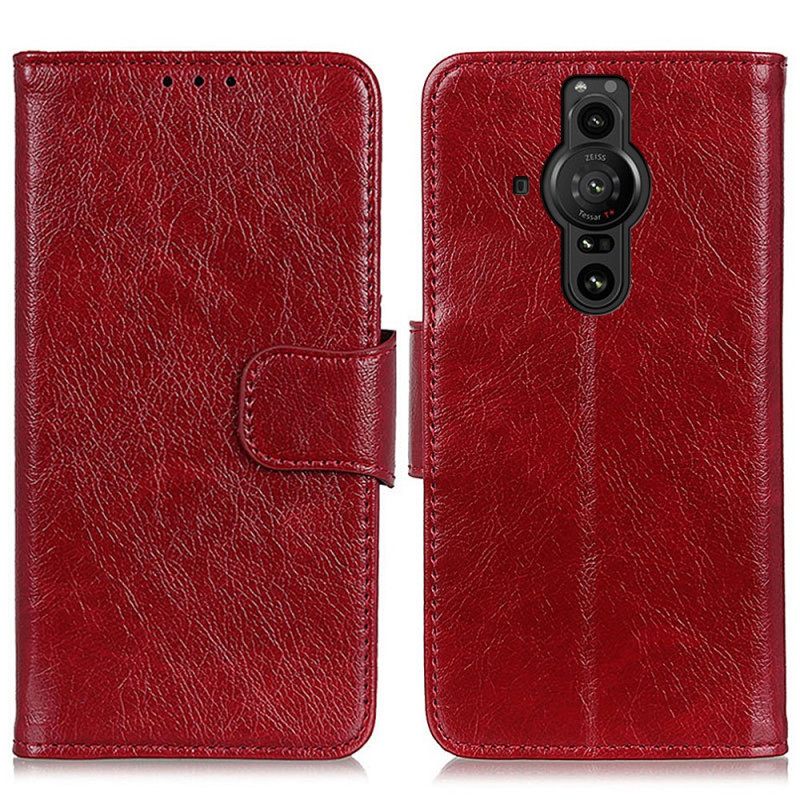 Κάλυμμα Sony Xperia Pro-I Split Nappa Leather