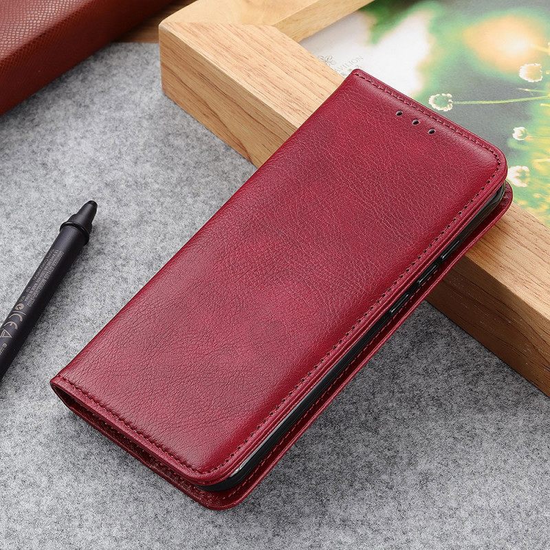 θηκη κινητου Sony Xperia Pro-I Θήκη Flip Lychee Split Leather