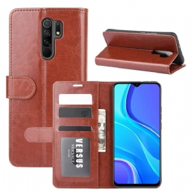 δερματινη θηκη Xiaomi Redmi 9 Ultra Faux Δέρμα