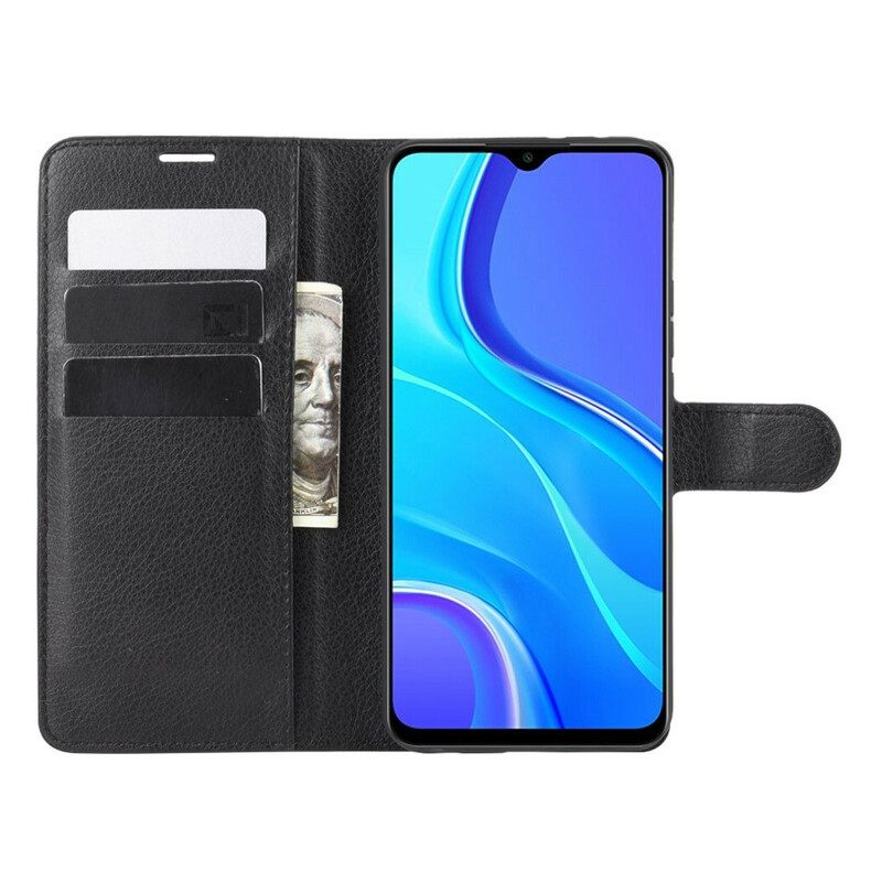 Κάλυμμα Xiaomi Redmi 9 Κλασικό Συνθετικό Δέρμα