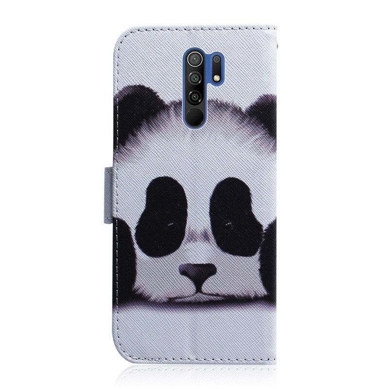 Κάλυμμα Xiaomi Redmi 9 Πρόσωπο Panda