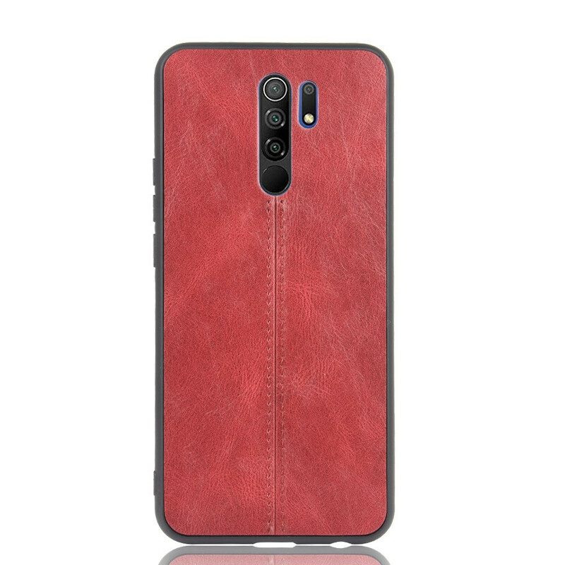 θηκη κινητου Xiaomi Redmi 9 Couture Δερμάτινο Εφέ