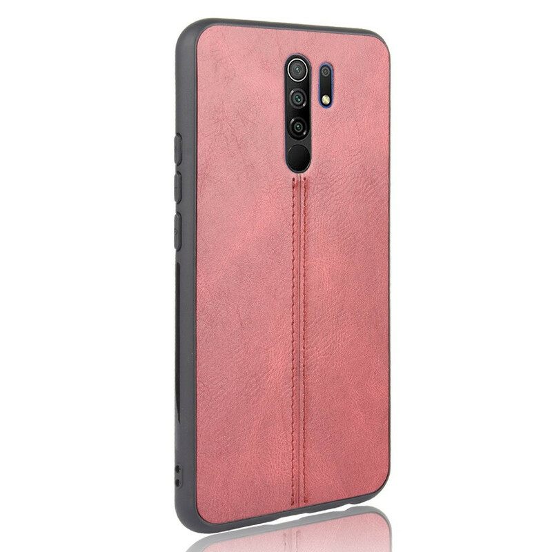 θηκη κινητου Xiaomi Redmi 9 Couture Δερμάτινο Εφέ