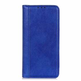 θηκη κινητου Xiaomi Redmi 9 Θήκη Flip Έκδοση Litchi Split Leather