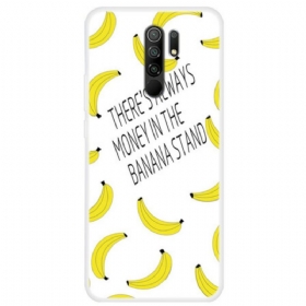 Θήκη Xiaomi Redmi 9 Διάφανα Χρήματα Μπανάνας