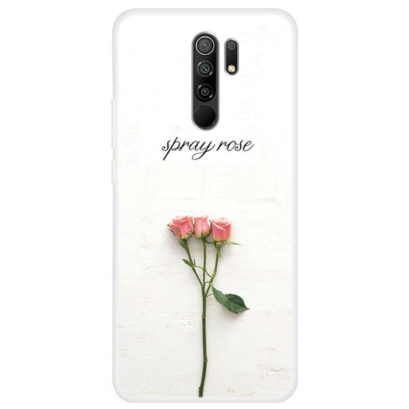 Θήκη Xiaomi Redmi 9 Spray Roses