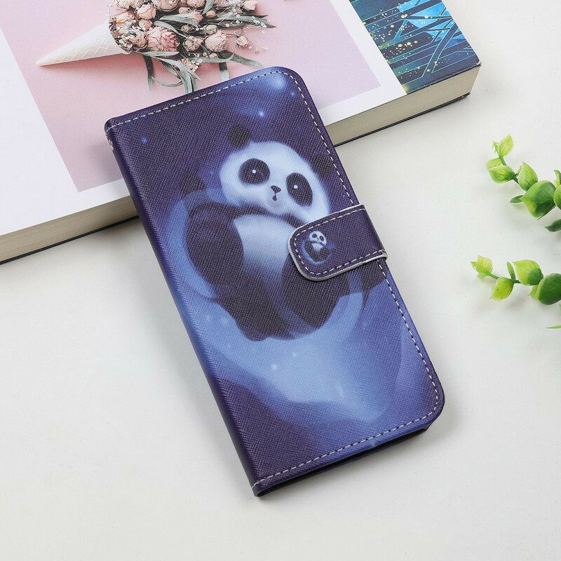 Κάλυμμα iPhone 12 Mini με κορδονι Panda Space Με Κορδόνι