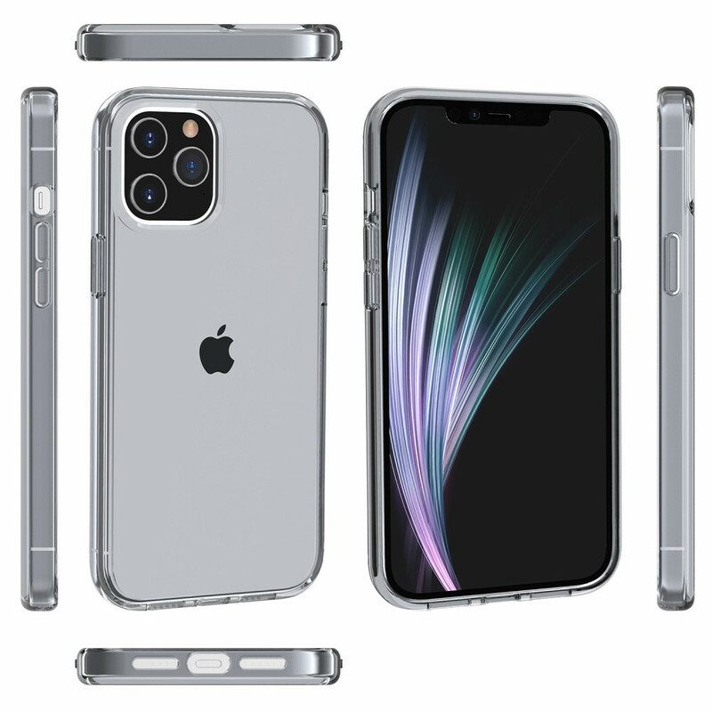 Θήκη iPhone 12 Mini Έγχρωμο Διάφανο