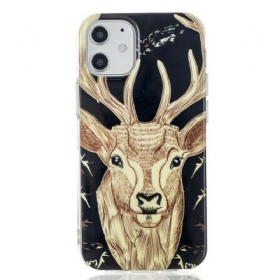 Θήκη iPhone 12 Mini Fluorescent Majestic Deer