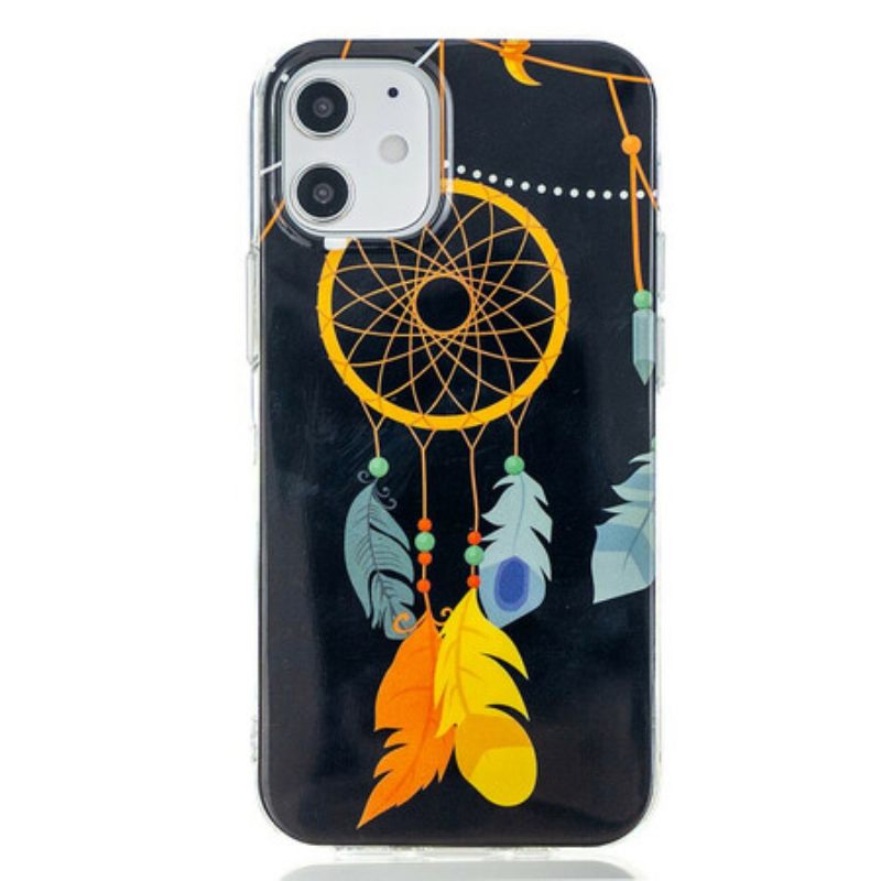 Θήκη iPhone 12 Mini Μοναδικό Fluorescent Dream Catcher