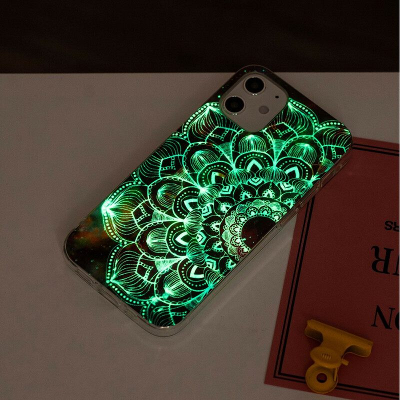 Θήκη iPhone 12 Mini Σειρά Fluorescent Floral