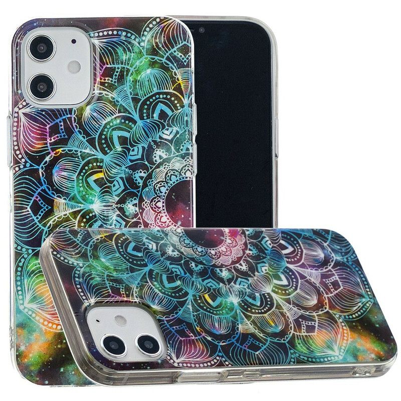 Θήκη iPhone 12 Mini Σειρά Fluorescent Floral