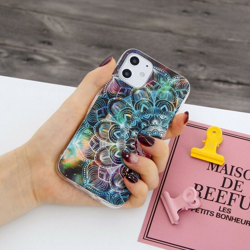 Θήκη iPhone 12 Mini Σειρά Fluorescent Floral