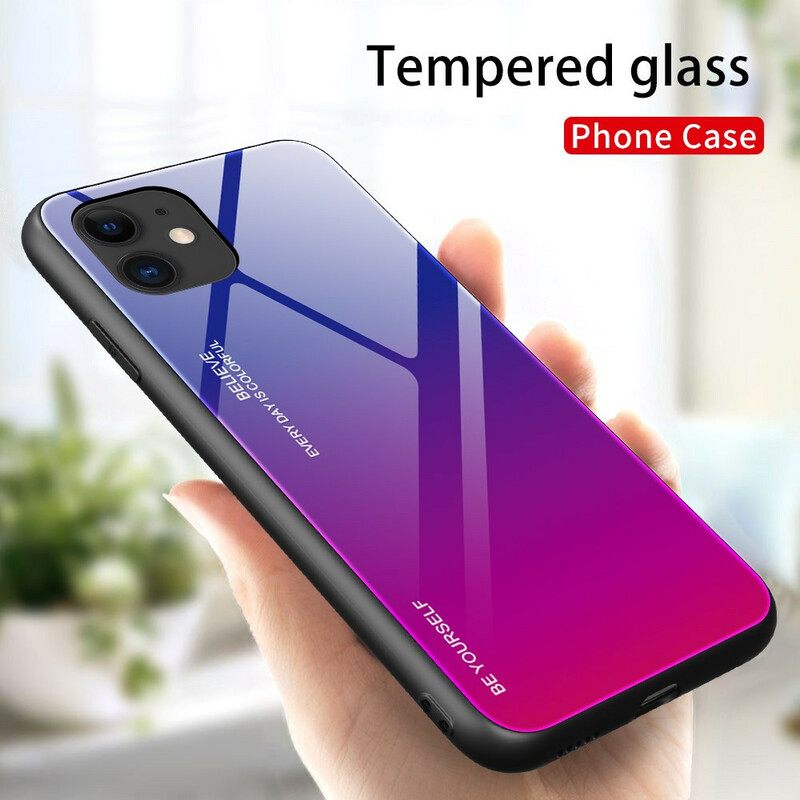 θηκη κινητου iPhone 12 Mini Tempered Glass Be Yourself