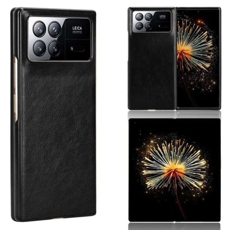 Κάλυμμα Xiaomi Mix Fold 3 Υφή Litchi Σιλικόνης