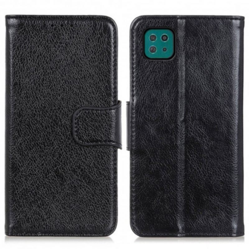 Κάλυμμα Samsung Galaxy A22 5G Split Nappa Leather