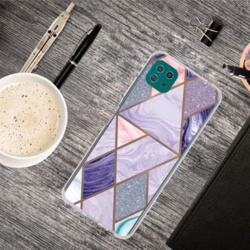 θηκη κινητου Samsung Galaxy A22 5G Decline Geometric Marble