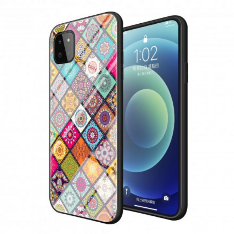 Θήκη Samsung Galaxy A22 5G Μαγνητική Θήκη Patchwork