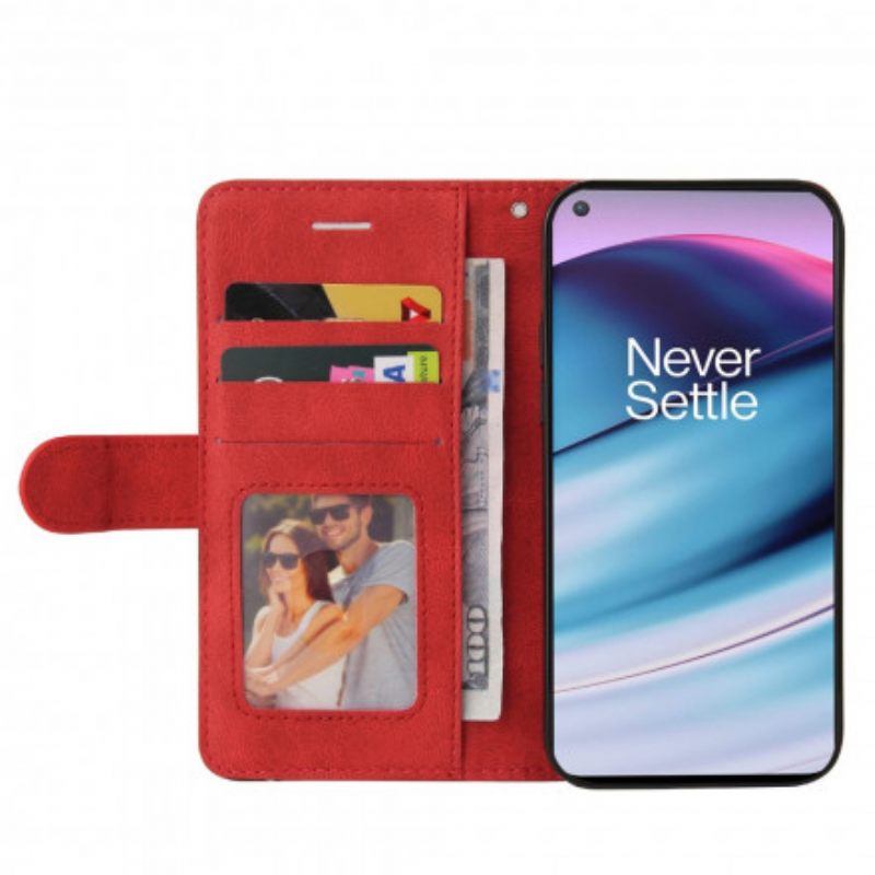 Κάλυμμα OnePlus Nord CE 5G Δίχρωμο Signature Faux Leather